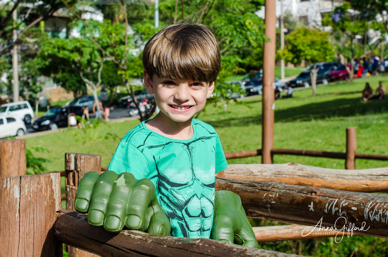 Yuri - O Super-Herói - Ensaio Infantil em BH