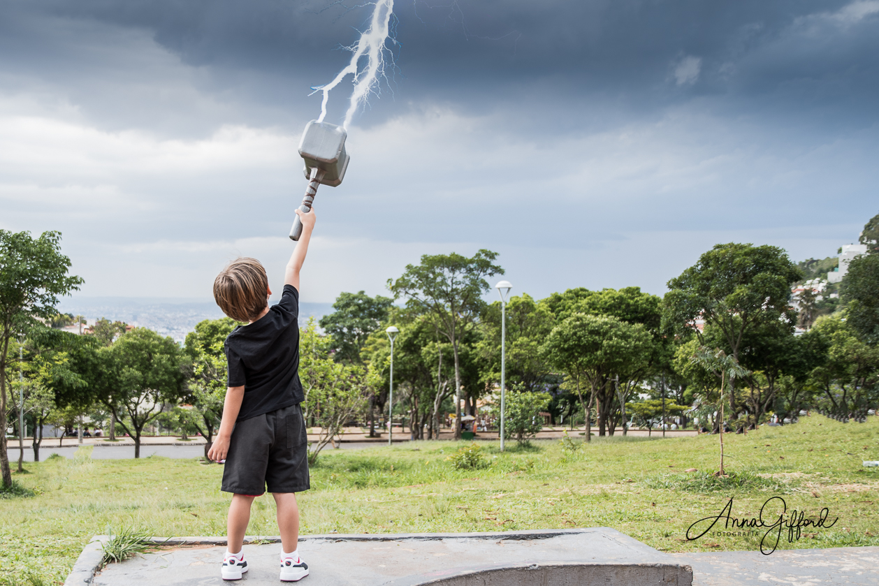 Yuri - O Super-Herói - Ensaio Infantil em BH