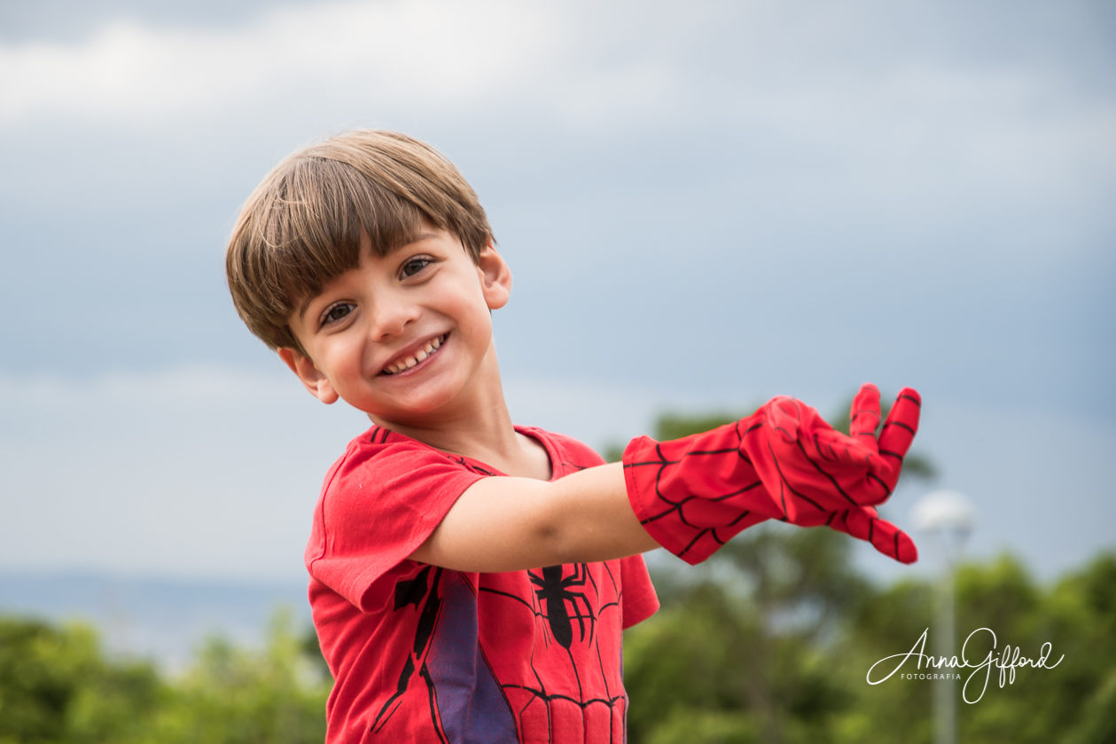 Yuri - O Super-Herói - Ensaio Infantil em BH