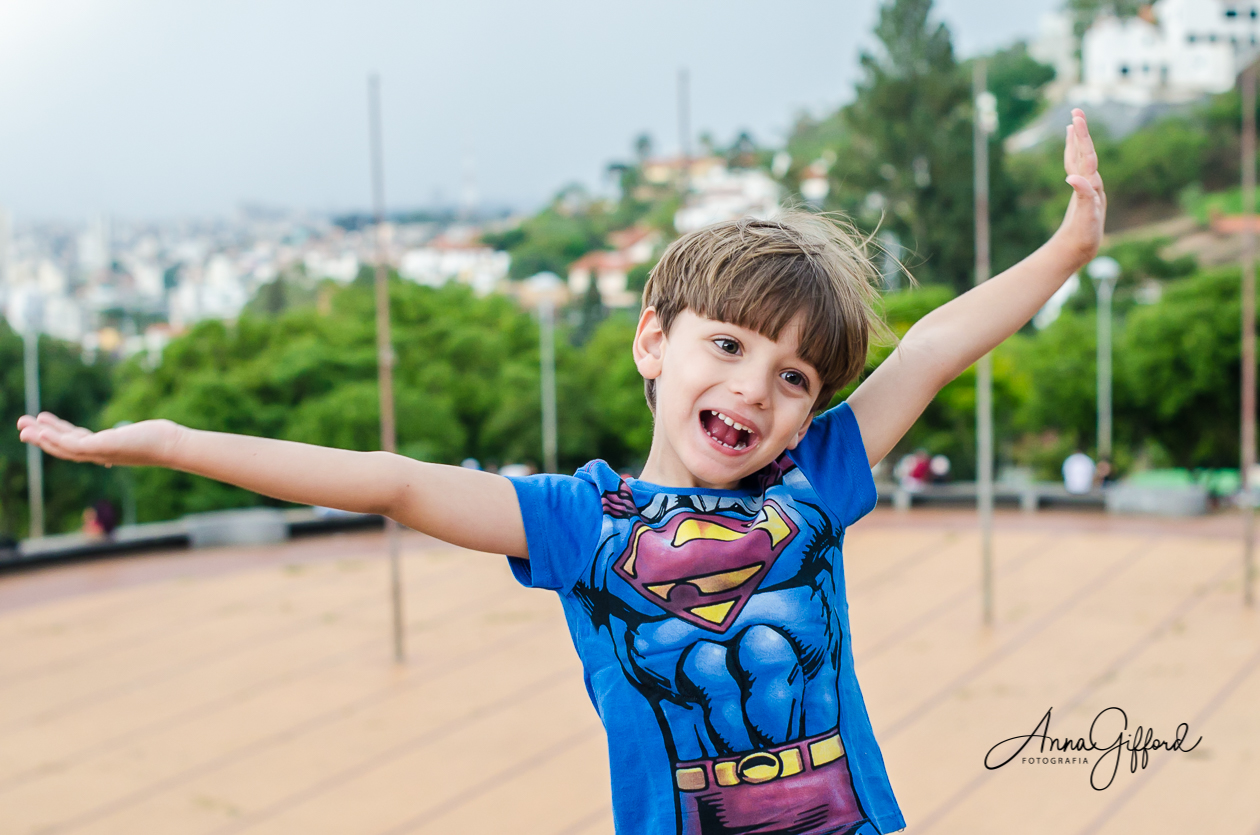 Yuri - O Super-Herói - Ensaio Infantil em BH