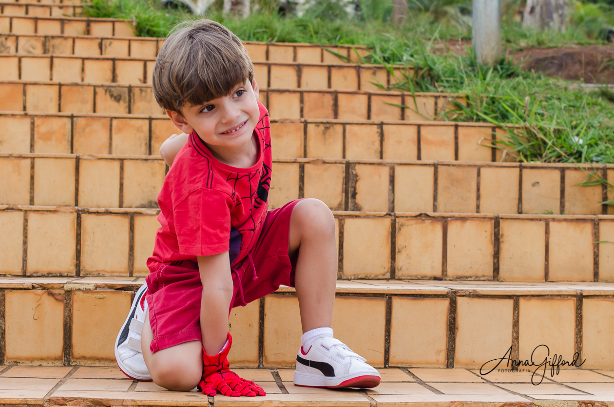 Yuri - O Super-Herói - Ensaio Infantil em BH